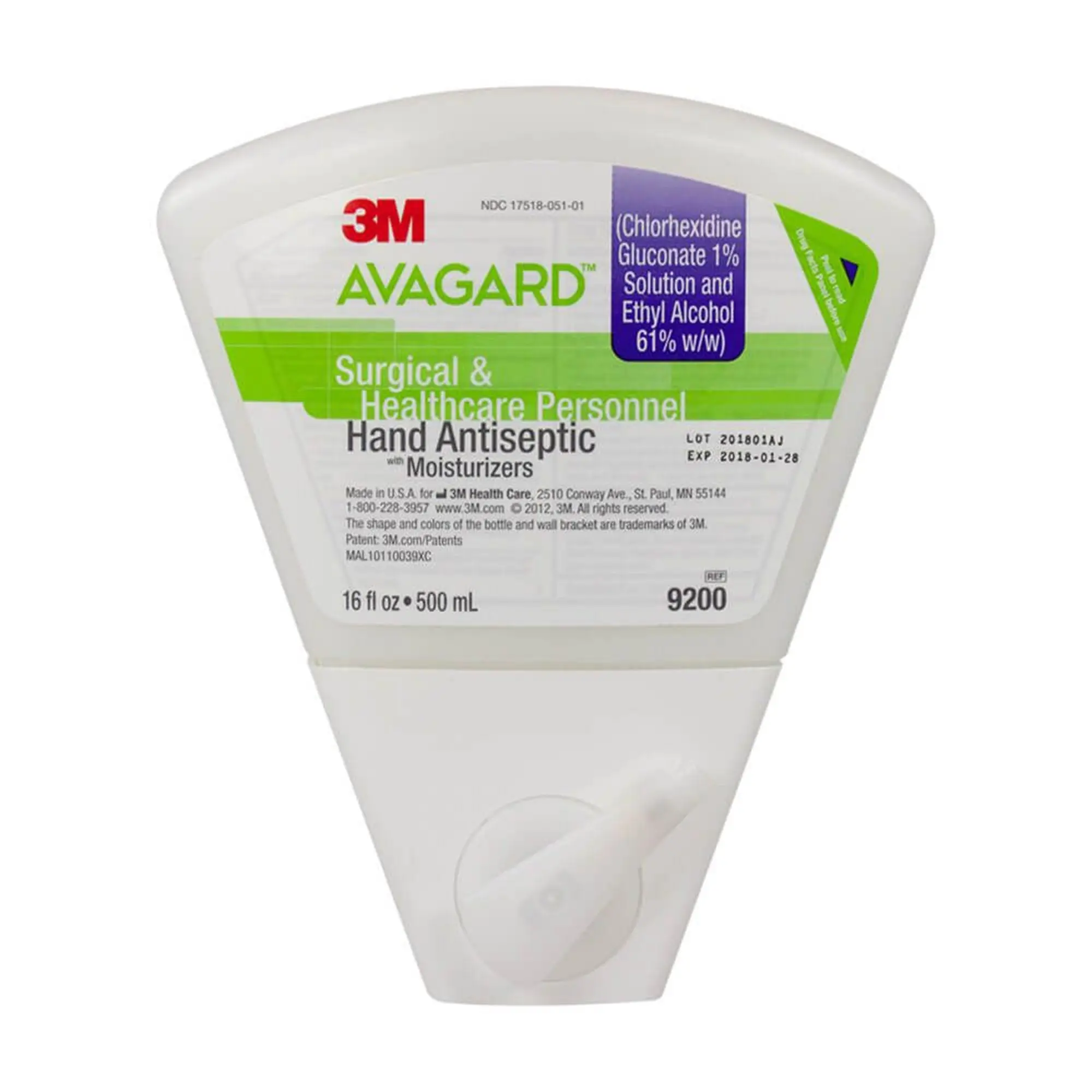 3M Avagard Surgical Scrub Dispenser Refill Bottle