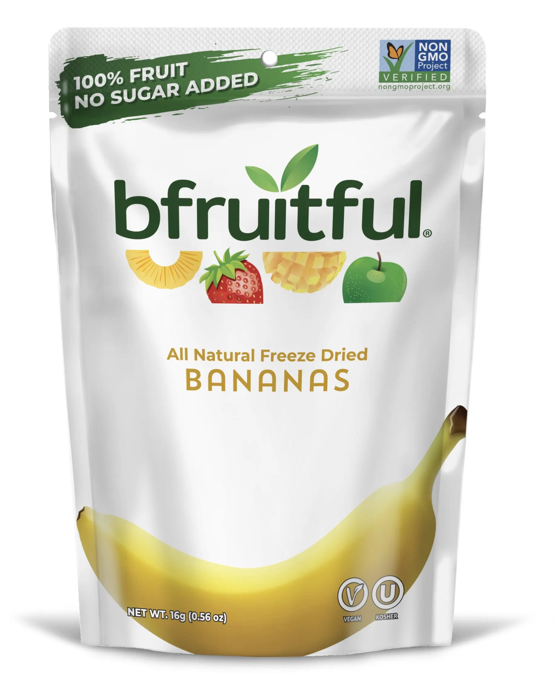 12 PACK FREEZE DRIED BANANAS