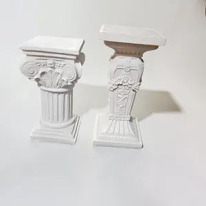 Spiritual Altar Pillar Pedestal – 8” Classic Architectural Column Stand for Statues,