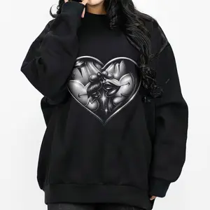 Chicano Style Hoodie Oversized Fabric Unisex Lowrider Homies Gangster Mexican Clothing for Men & Women Loose Fit 50% Cotton 50% Polyester CN091111