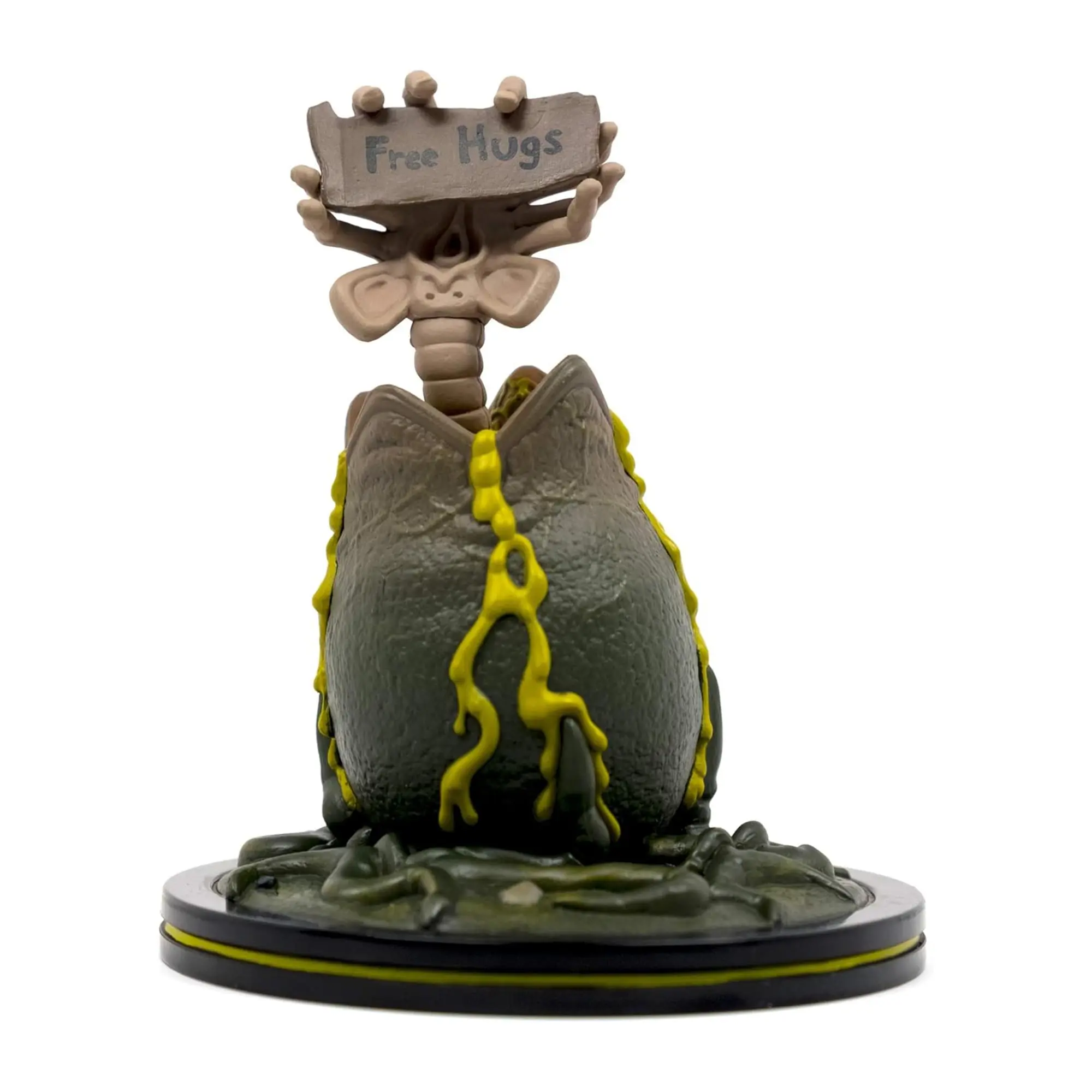 Alien Facehugger Q-Fig Max Diorama Action Figure Model, Collectible Toy Figurine, Creepy Cute Sci-Fi Fans Gift, 3 ½ Inches, Alien Fans