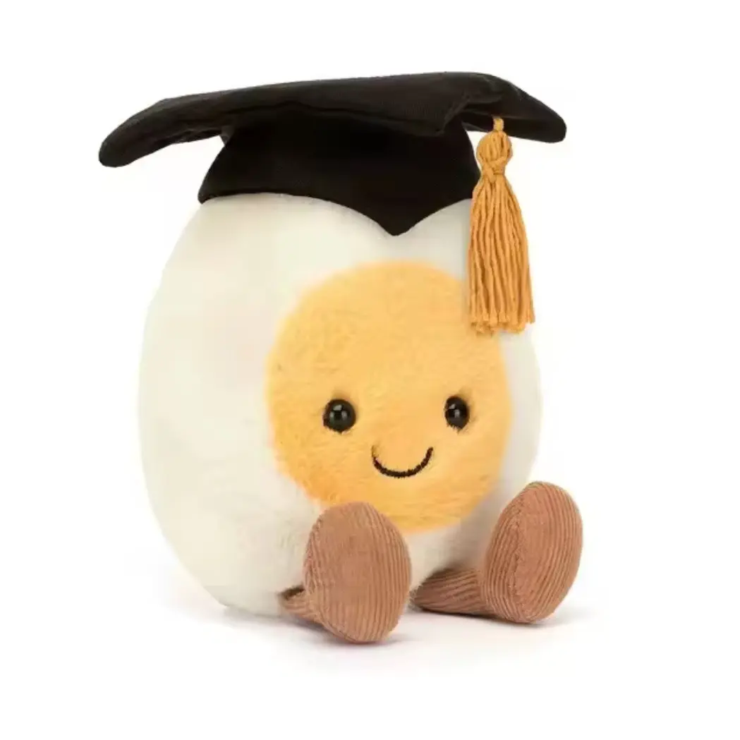 The Cute Boiled Egg Plushie Decoration The Cute Boiled Egg Plushie Decoration