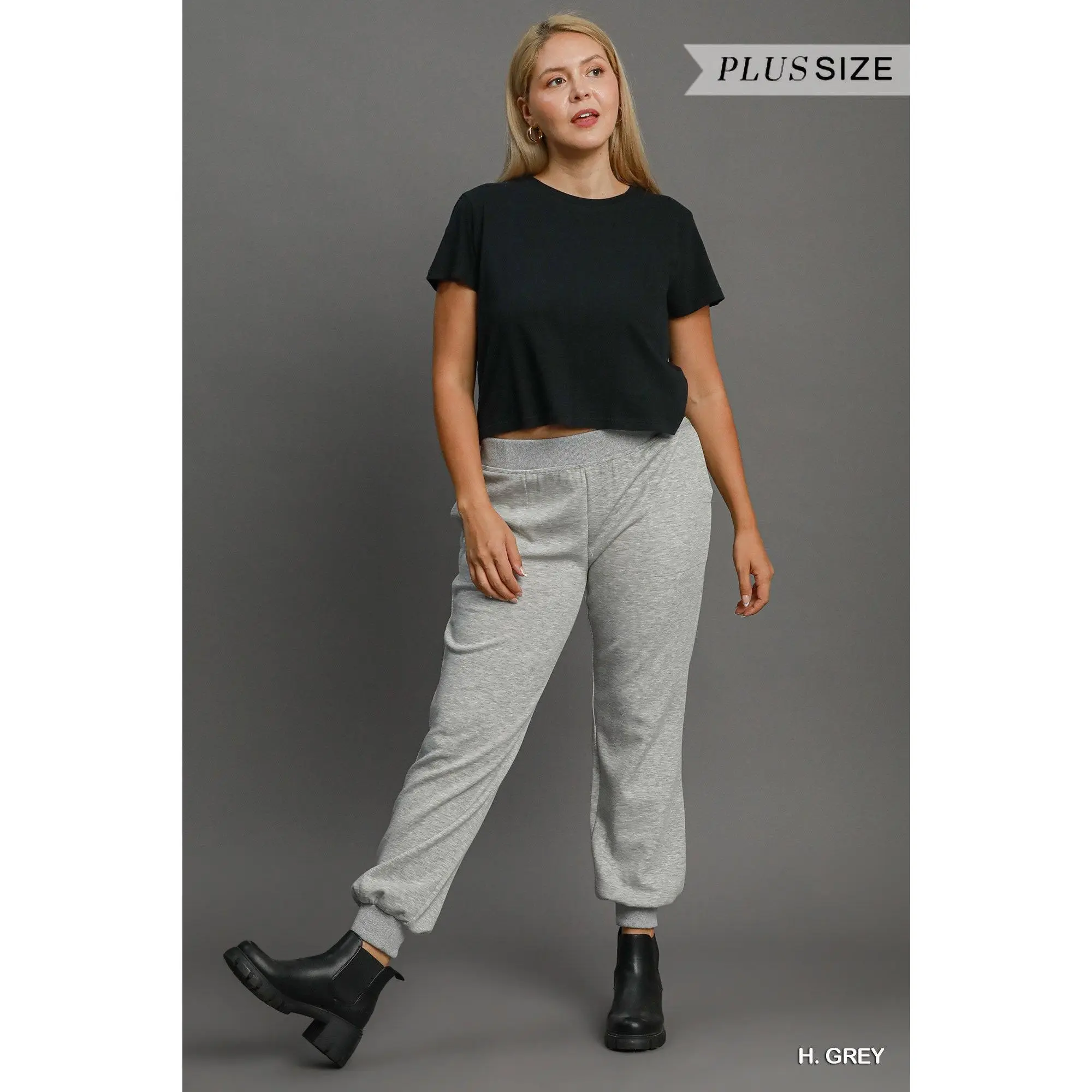 Curvy Luxeknit Joggers