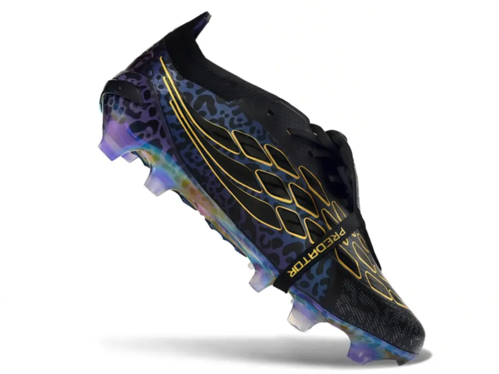 Ultra Thin Stretch Printed Breathable Mesh Upper, Sweat-Wicking Design For All Intense League & Tournament Matches