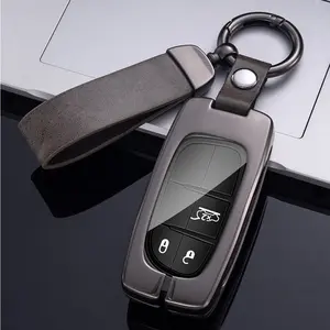 Smart Key Fob Covers Case Shell Protector Keyless Remote Control Holder with Keychain Clip for Jeep Grand Cherokee Jeep Compass Commander