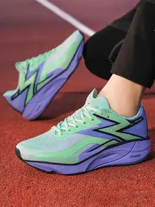 Unisex Thick Sole Running Shoes, Fashionable Casual Athletic Sneakers with Soft Comfortable Sole, Ideal for Daily Wear & Outdoor Activities