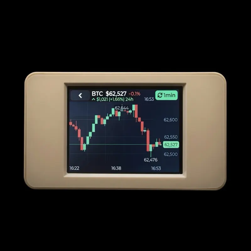 Crabby touchscreen tracker