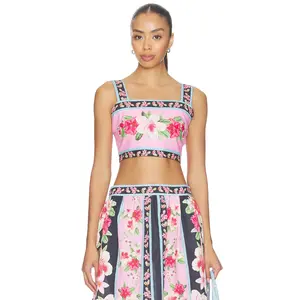 Yumi Kim Campari Top in Malta Pink