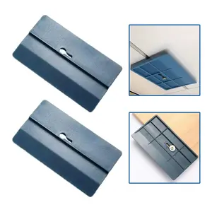 2-Piece Gypsum Drywall Tool Set – Durable Plastic Taping Knife & Corner Trowel for Home Renovation, DIY Repair & Wall Finishing 🇺🇸 Fast Ship