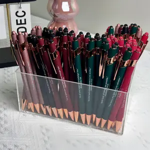 Retractable Ballpoint Pen, 10pcs/set Creative Bible Verse Quote Ink Ballpoint Pen with Tip, Writing Pen for School & Office, Gift Pen