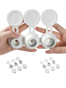 Reusable Inverted Squeeze Bottle Caps, 3 Sizes Leak-Proof Flip Top Lids, Ideal for Shampoo, Lotion, Conditioner, No Waste Dispenser Kit