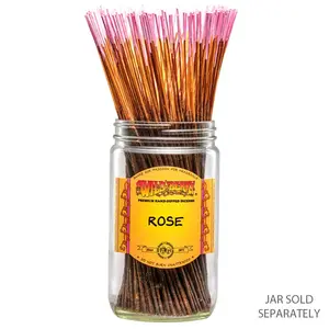 100x Wild Berry Traditional Incense Rose Aromatherapy Relaxation Natural Room Fragrance Calming Scent 11"