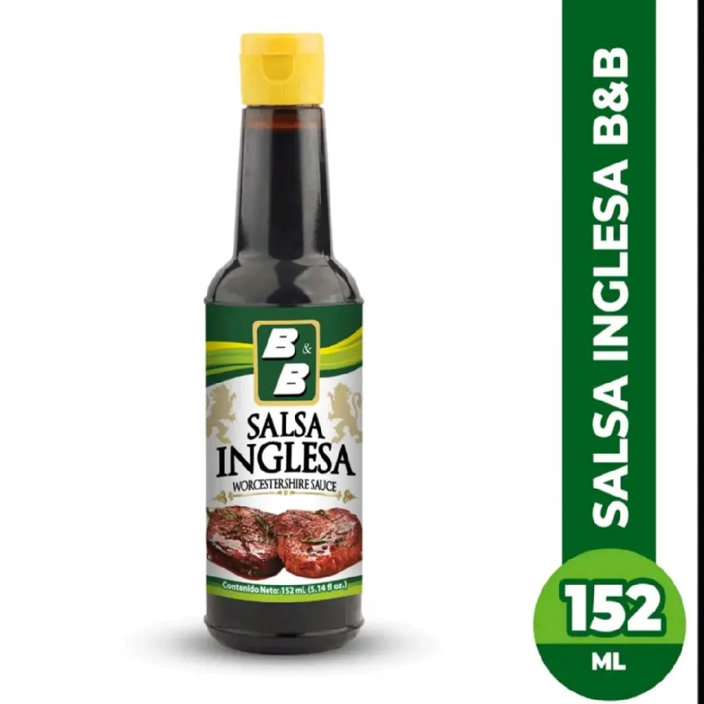 Salsa inglesa ByB Traditional Sauce Guatemala Worcestershire / 1 Botella 152ml