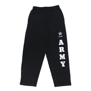 US Army Black Lounge Pant  Imported Cotton Menswear