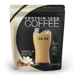 Chike Protein Iced Coffee Vanilla Flavor 20g Whey Protein 2 Espresso Shots Low Sugar US Made High Protein Coffee