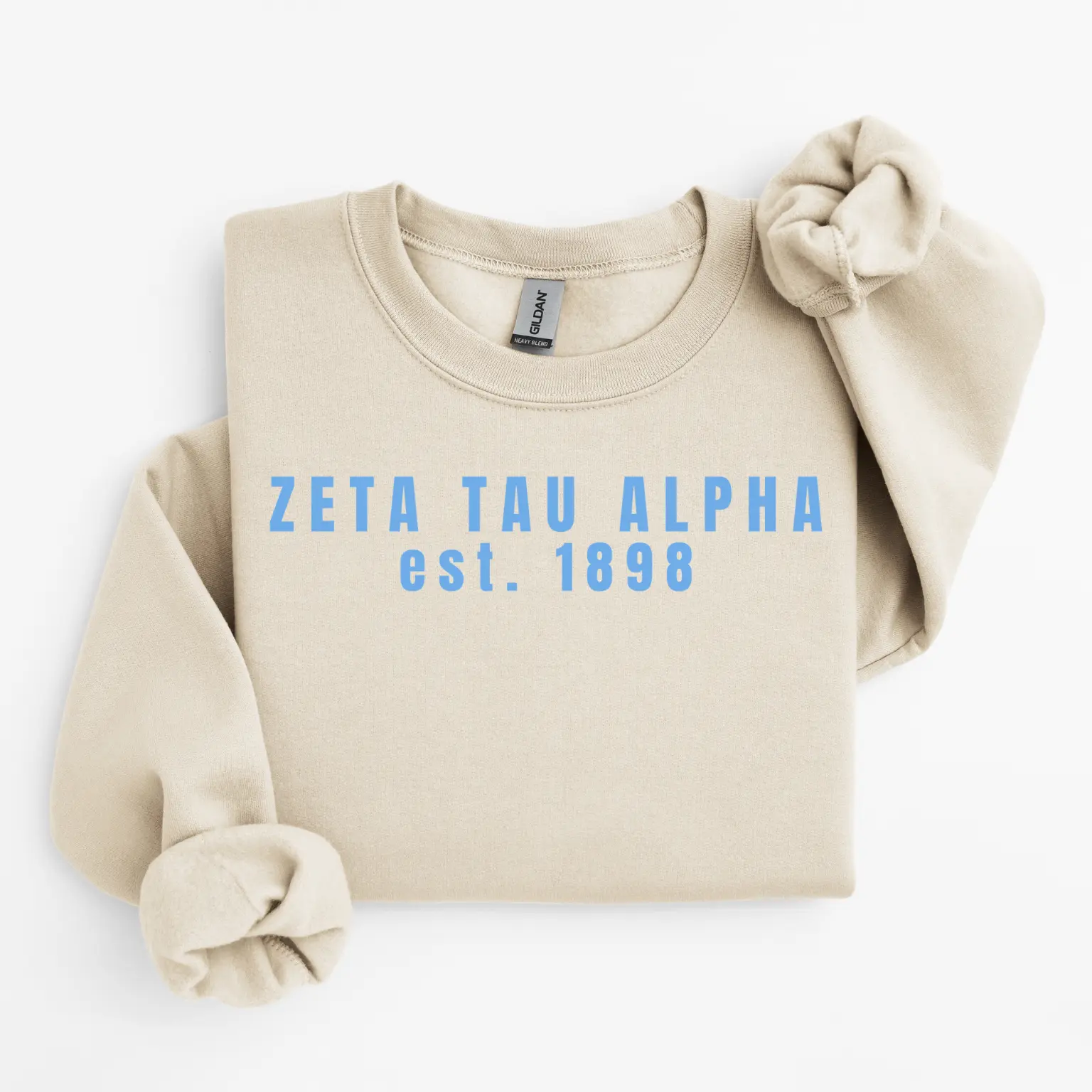 Zeta Tau Alpha Blue Collegiate Sweater