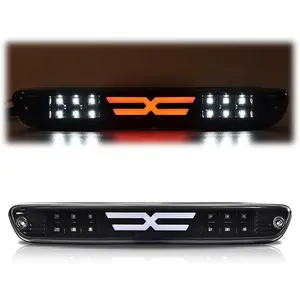 PIT66 LED Third Brake Light for Chevrolet Colorado 2004-2012 / High Mount Brake Light Rear Tail Light Cargo Light Smoke Lens Black Housing
