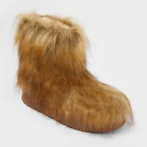 women Terra Boots with Memory Foam Insole - tan 11