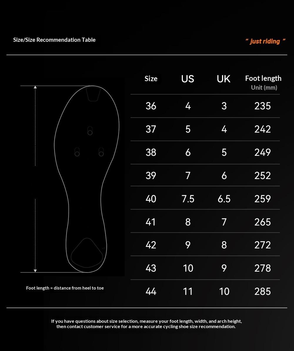 EVR New Cycling Shoes – Unlockable Design, Comfortable & Breathable, Unisex Road Bike Gear, Competition Level (Item No.: WS01)