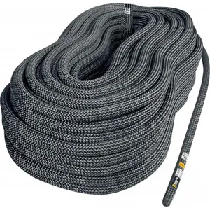 Singing Rock  Singing Rock R44 10.5mm x 200 ft. Black Nfpa, Static Climbing Rope