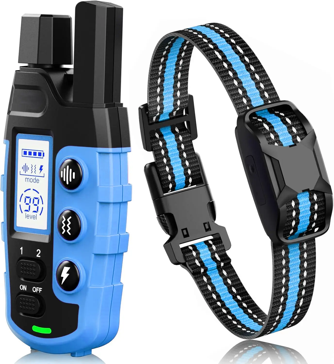 【TikTokShopfalldealsforyou】Dog Shock Collar - 3300Ft Training Collar with Remote for 5-120lbs Small Medium Large Dogs Rechargeable Waterproof e Collar