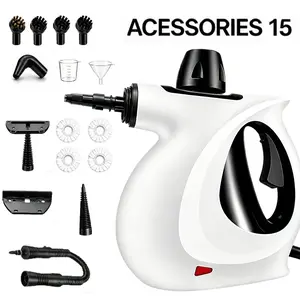 2026 Pressurized Handheld Natural Steam Cleaner with 15 Replacement Parts - Handheld Steam Cleaning Tool for Home, Kitchen Supplies, Car Summerclean Appliances Tool Household- Ideal Gifts