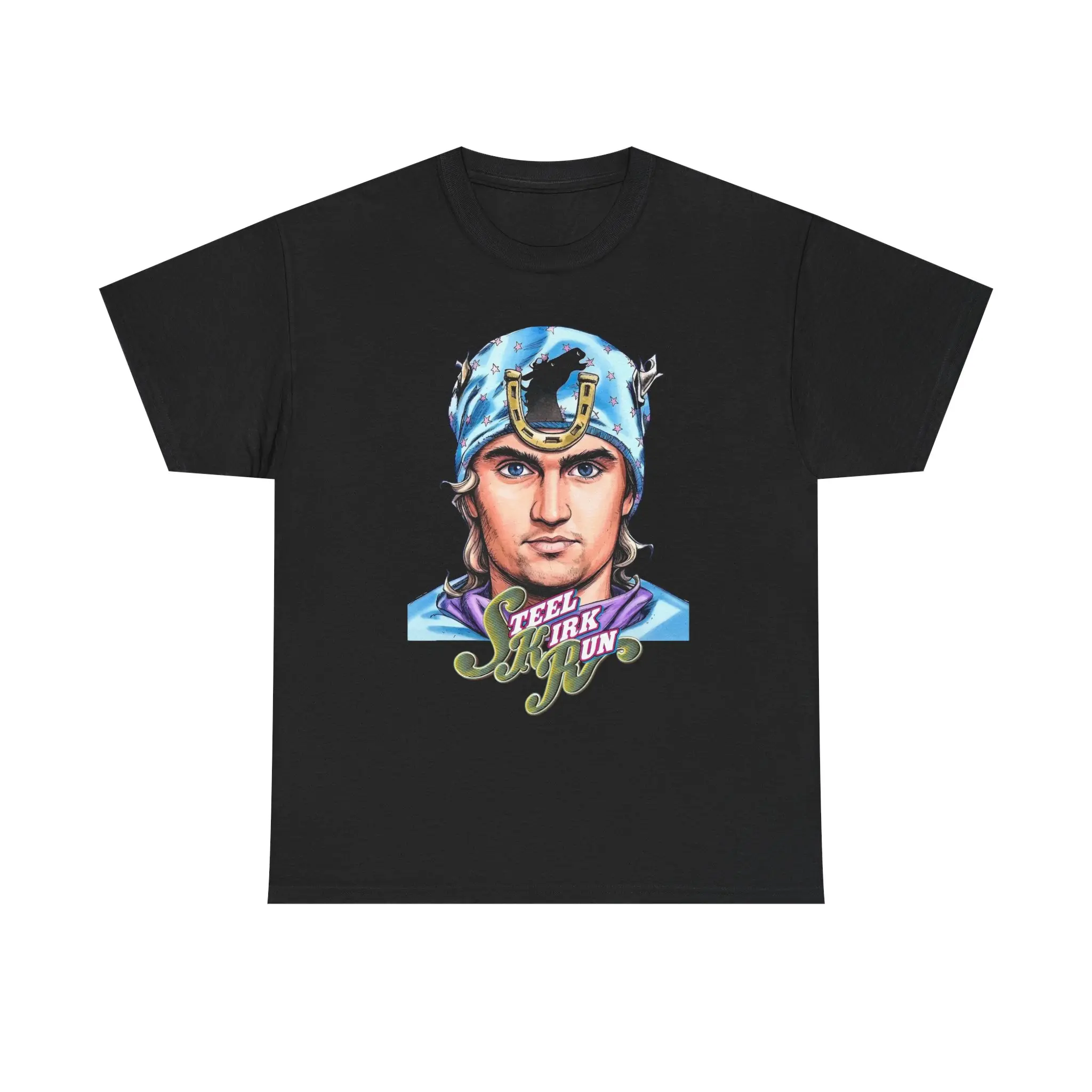 Men's Anime Graphic Short Sleeve T-Shirt - Menswear Streetwear Kirkified Print US Cotton Crew Neck Top, Classic Comfortable Fit, Casual, Standard Sizes Including 3XL, Check Color & Size Charts