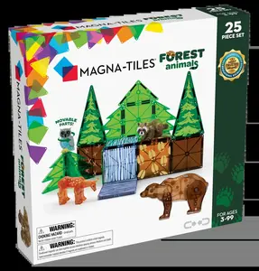 25 Piece, Forest Magnetic Tile Set
