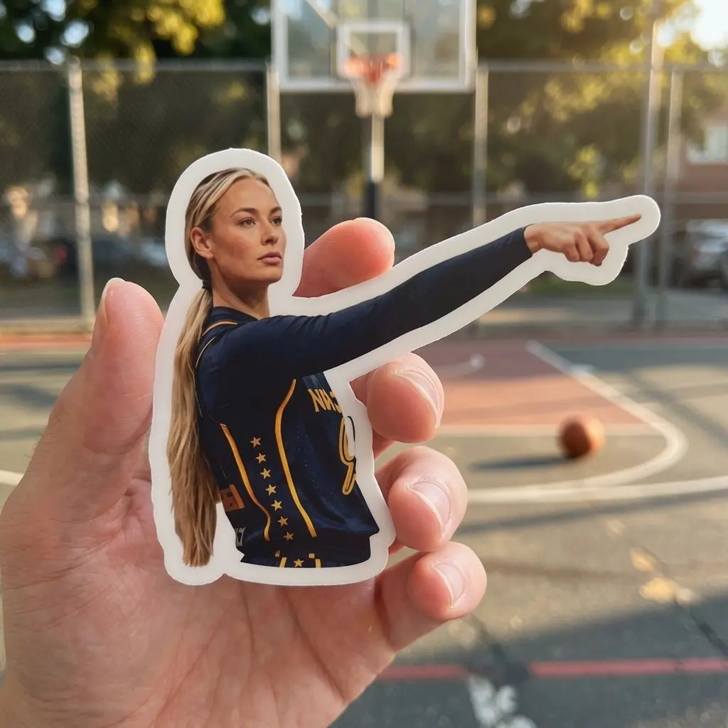 Sophie Cunningham 8 Women Basketball Vintage Sticker