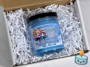 Walking on Air Candle | Hand Poured Vegan Wax Blend Candle | 9 oz, 4 oz, 2 oz Snap Bar