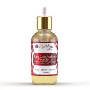 Rose Glow Radiance Face Serum: Daily Moisturizer for Uneven skin tone, Oily Skin, Dry Skin, All Skin Types and Sensitive Skin