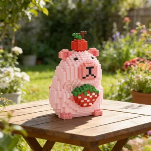 Capybara Puzzle Toy, Creative Animal Design, Perfect Gift for Halloween & Christmas, Ideal for Office Decor & Desk Accessories