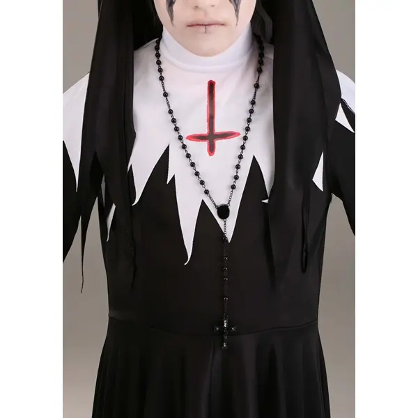 Dreadful Nun Costume for Girls