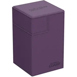 Ultimate Guard Flip'n'Tray 100+ XenoSkin Deck Case — Purple
