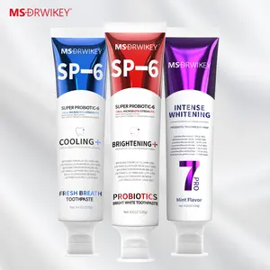 MSDRWIKEY Spring Gift 3-Pack Toothpaste Combo: 7Pro Gleaming Fresh, Fluoride-Free Enamel Repair & Sensitive Teeth Cavity Prevention with Fresh Mint