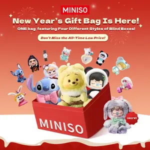 【Lucky Bag，Three PVC+One Plushie(no box)】Disney Surprise Blind Bag – Random 4-in-1 Collectible Toy, Chance for Hidden Edition, Perfect Gift & Fun