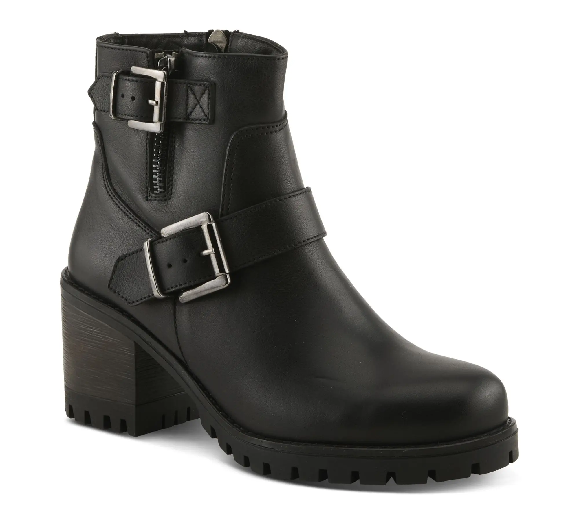 Spring Step Leather Booties - Acco