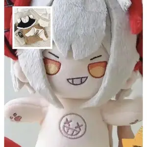 Stuffed 20cm Game Arknights Wis'adel Cosplay Plush Doll Toys for Fan Collection or Kids Friends Perfect Birthday Gift