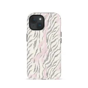 Fashion Zebra Print Phone Case, Creative Animal Pattern, Durable Shockproof Protective Cover for iPhone 11-17 Pro Max, Samsung Galaxy S25-S23 Ultra, Accessories