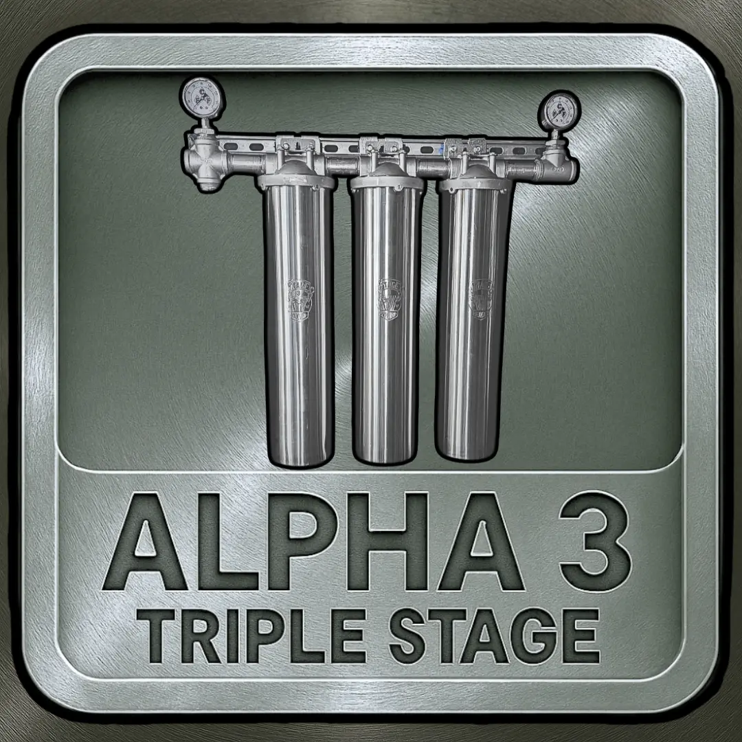 Alpha-3 Well Water Filtration System Alpha-3 Well Water Filtration System