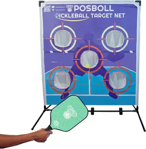 Posboll Pickleball Target Net , Precision Shot Training ,Compatible with Pickleball & Tennis ,Portable & Easy to Store