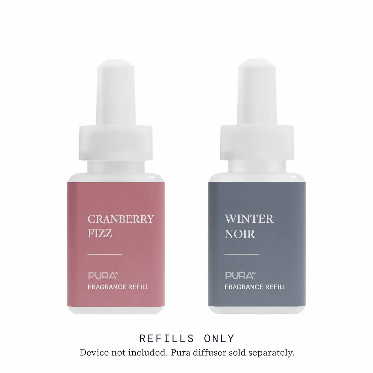 Pura Holiday Fragrance Duo — Cranberry Fizz & Winter Noir