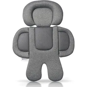 Infant Car Seat Insert, Car Seat Head and Body Supports for Babies, Soft Car Seat Insert Cushion Pad Suit for Infant Car Seats and Baby Strollers(Deep Grey)