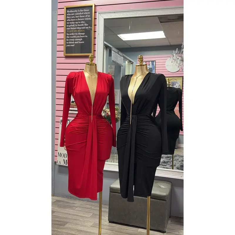 delia formal cowl neck long dress - TikTok Shop