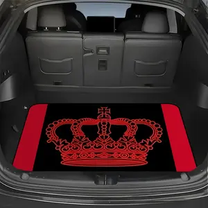 A Car Trunk Mat with a 2D Design, Car Interior Accessory, Featuring Personalized Prints That Add Elegance to Your Vehicle'S Interior, This Universal Mat Fits Most Cars, Providing Protection for The Trunk. It Makes a Great Gift for Birt Floor Mats for Car