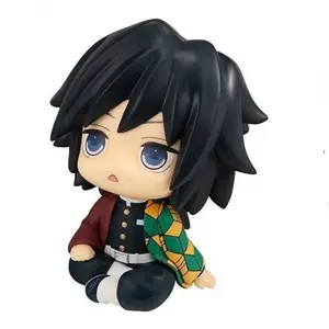 Demon Slayer Kimetsu No Yaiba Shinobu Kocho Rich Purgatory Apron Office Boy Anime Figure Model Collectible Toy