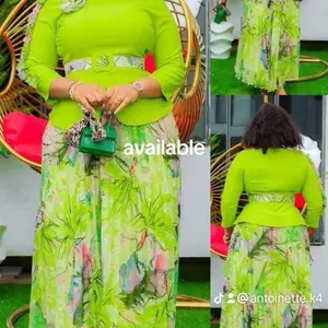 African  clothes for women 3pcs sets tops and skirts  suits Ankara turkey  outfits gown plus size wedding party Womenswear