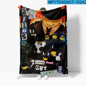 3D New Product Roblox Forsaken Gubby Creative Peripheral Cute Blanket Nap Blanket Flannel Print Warm Decoration Daily Necessitie  Light, breathable and soft
