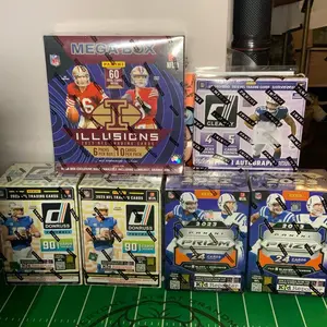 PYT #38,1x Donruss clearly, 1x illusions mega, 2x donruss blasters, 2x Prizm blasters