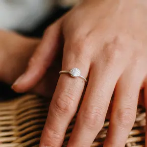Shell Beach Adjustable Ring